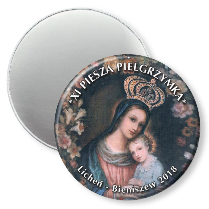 przypinka magnes XI Piesza pielgrzymka