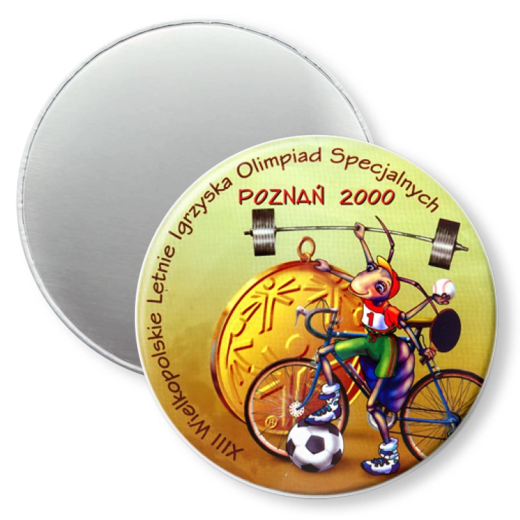 przypinka magnes XIII Wielkopolskie Igrzyska Olimpiad Specjalnych