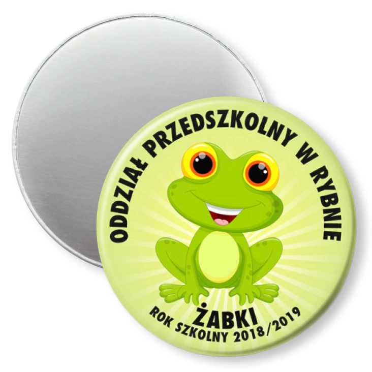 przypinka magnes Żabki