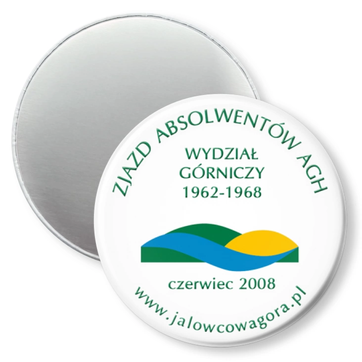 przypinka magnes Zjazd Absolwentów AGH