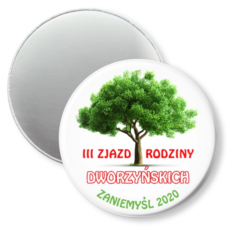 przypinka magnes Zjazd rodzinny