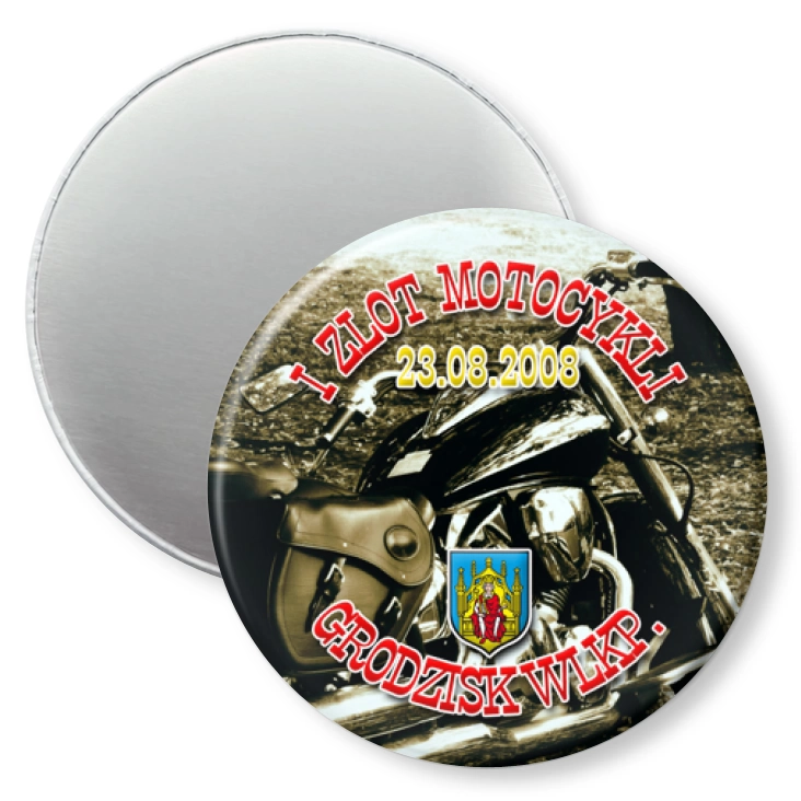 przypinka magnes Zlot Motocykli Grodzisk Wlkp.