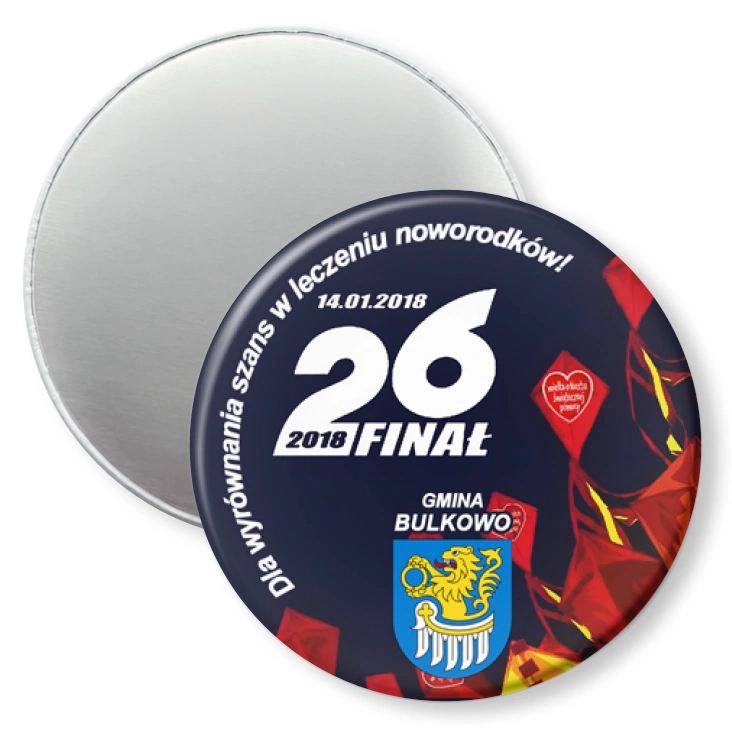 przypinka magnes 26 Finał WOŚP
