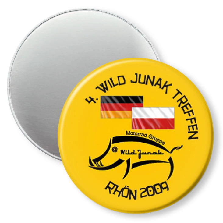 przypinka magnes 4. Wild Junak Treffen