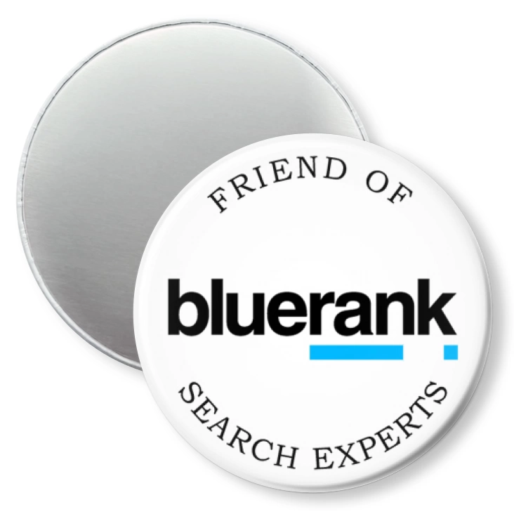 przypinka magnes Bluerank search experts