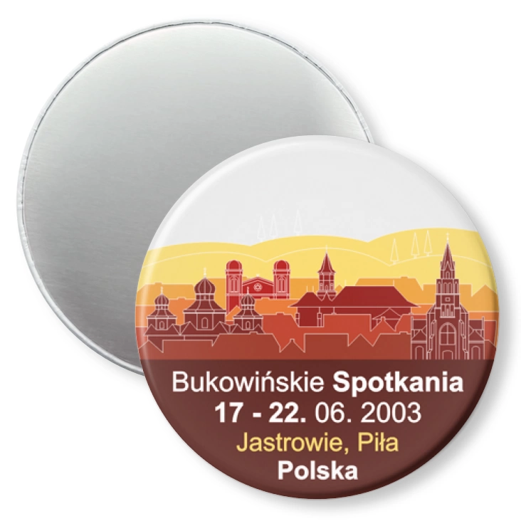 przypinka magnes Bukowińskie Spotkania