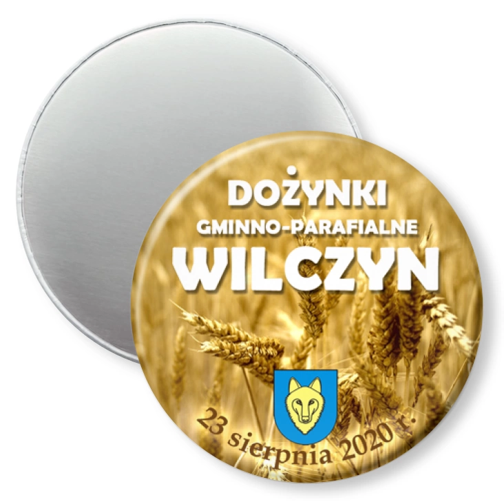 przypinka magnes Dożynki Gminno-Parafialne Wilczyn