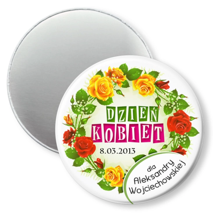 przypinka magnes Dzień Kobiet