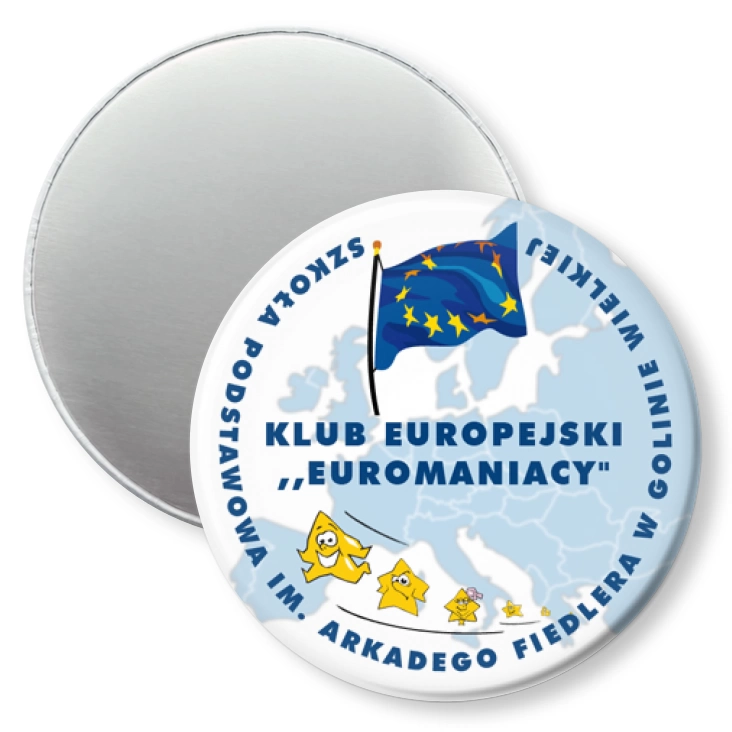 przypinka magnes Euromaniacy