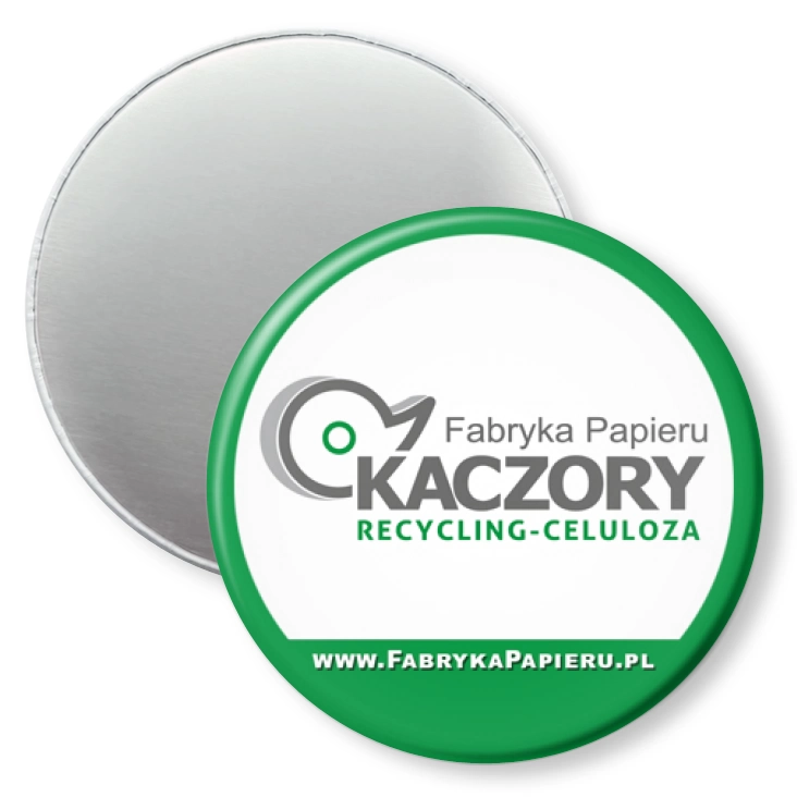 przypinka magnes Fabryka Papieru Kaczory