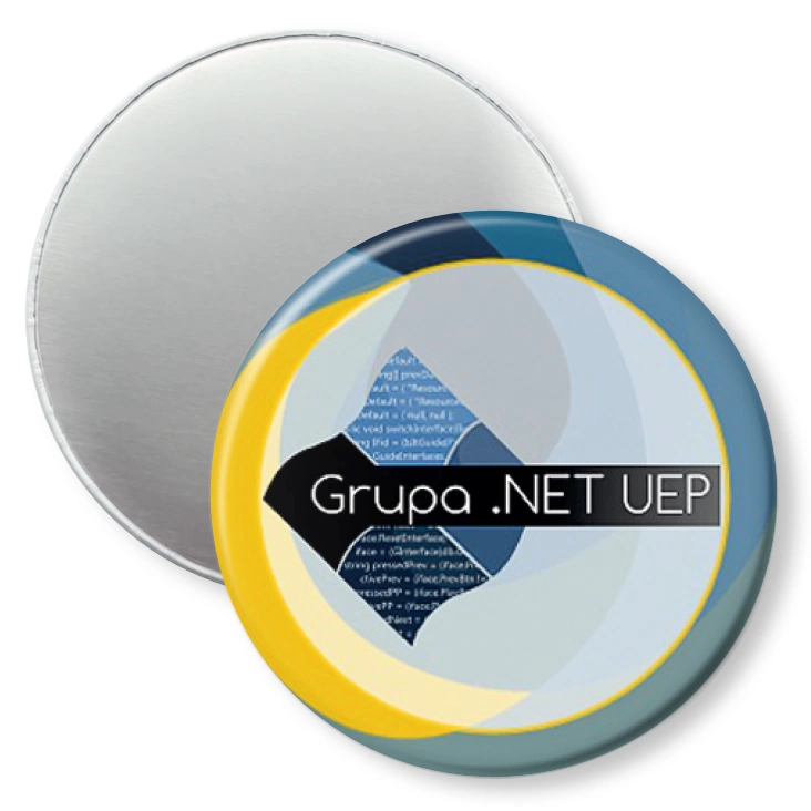 przypinka magnes Grupa .NET UEP