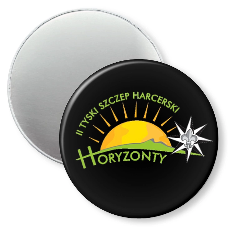 przypinka magnes Horyzonty
