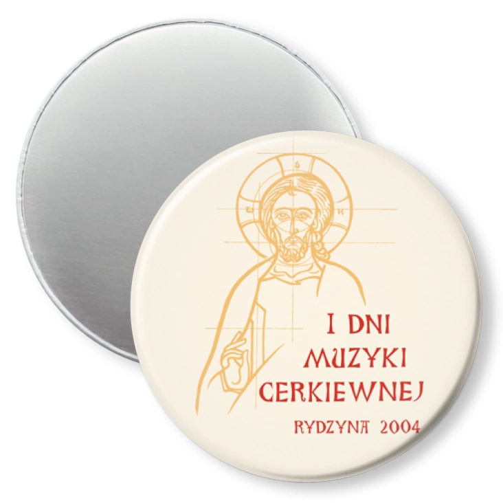 przypinka magnes I Dni Muzyki Cerkiewnej