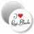 Przypinka magnes I love Renee Blanche