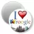Przypinka magnes I love Wroogle