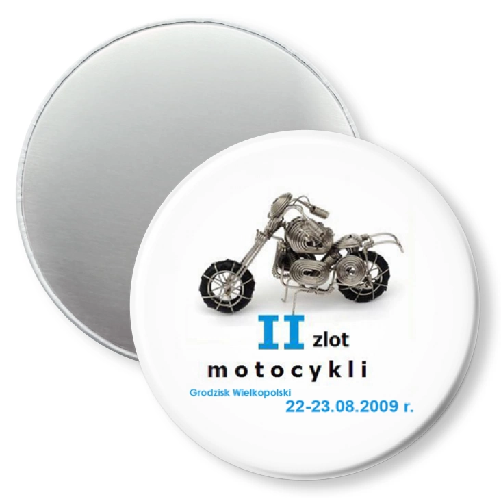 przypinka magnes II Zlot Motocykli