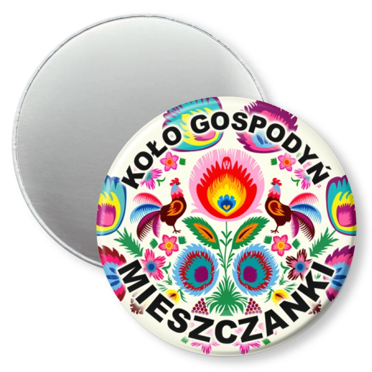 przypinka magnes Koło Gospodyń Mieszczanki