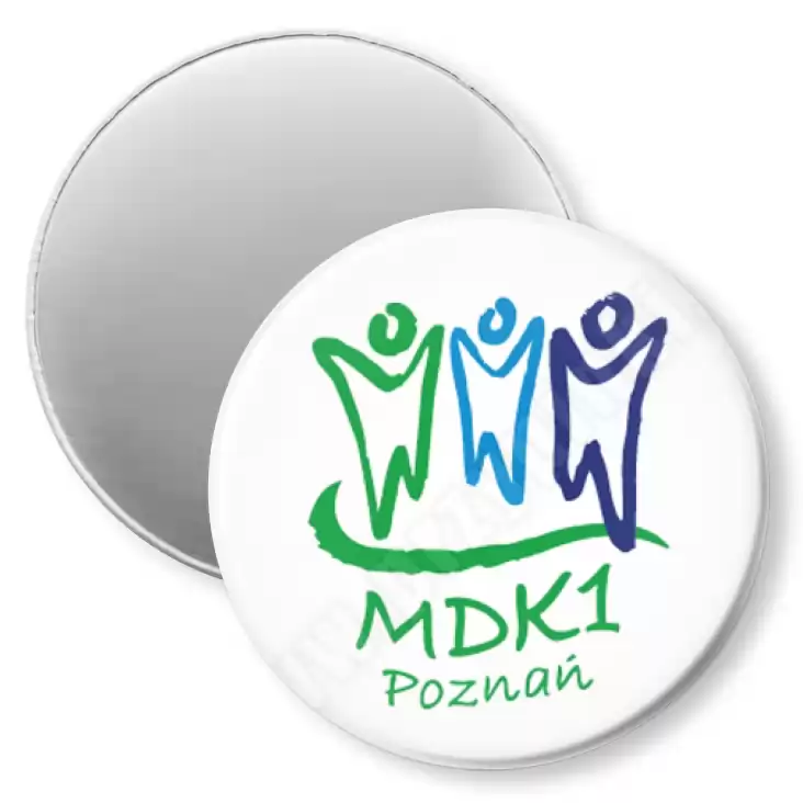 przypinka magnes MDK Poznań