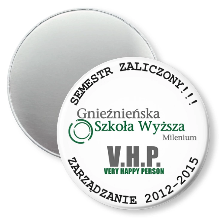 przypinka magnes Milenium - V.H.P.