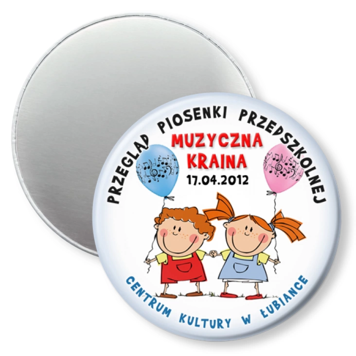 przypinka magnes Muzyczna Kraina 2012