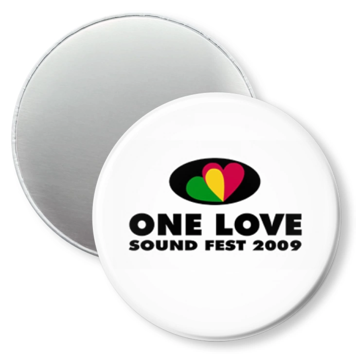 przypinka magnes One love
