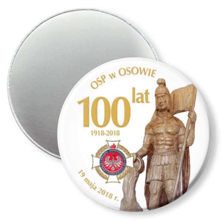 przypinka magnes OSP w Osowie