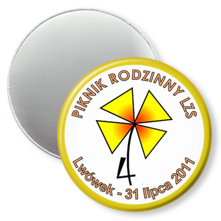przypinka magnes Piknik rodzinny LZS