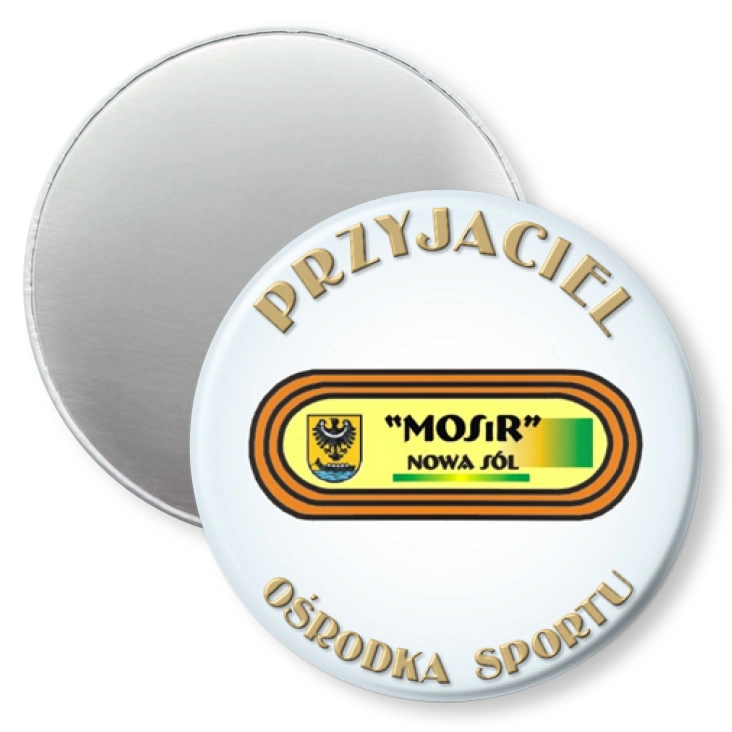 przypinka magnes Przyjaciel Ośrodka Sportu