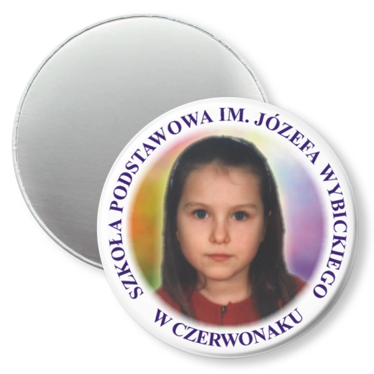przypinka magnes SP im. J. Wybickiego w Czerwonaku