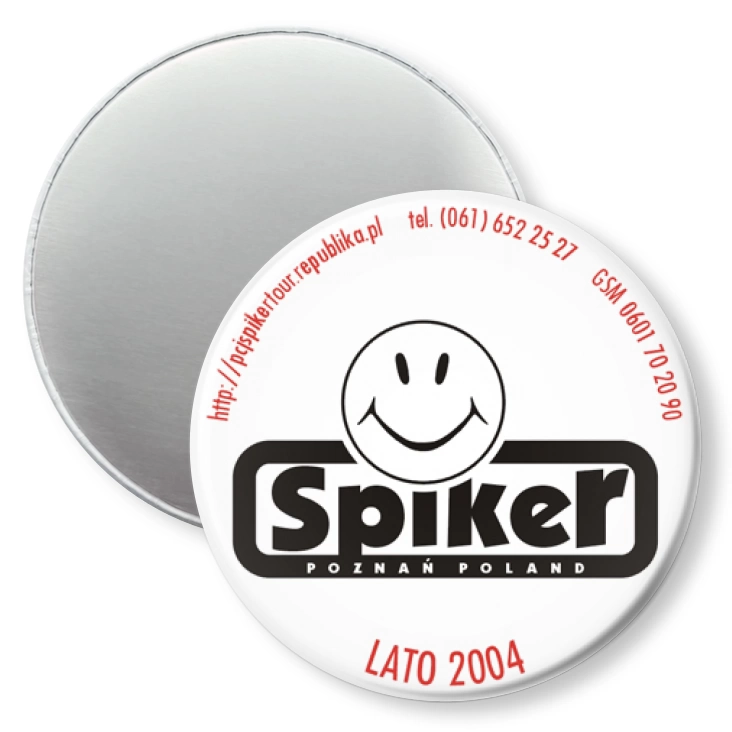 przypinka magnes Spiker