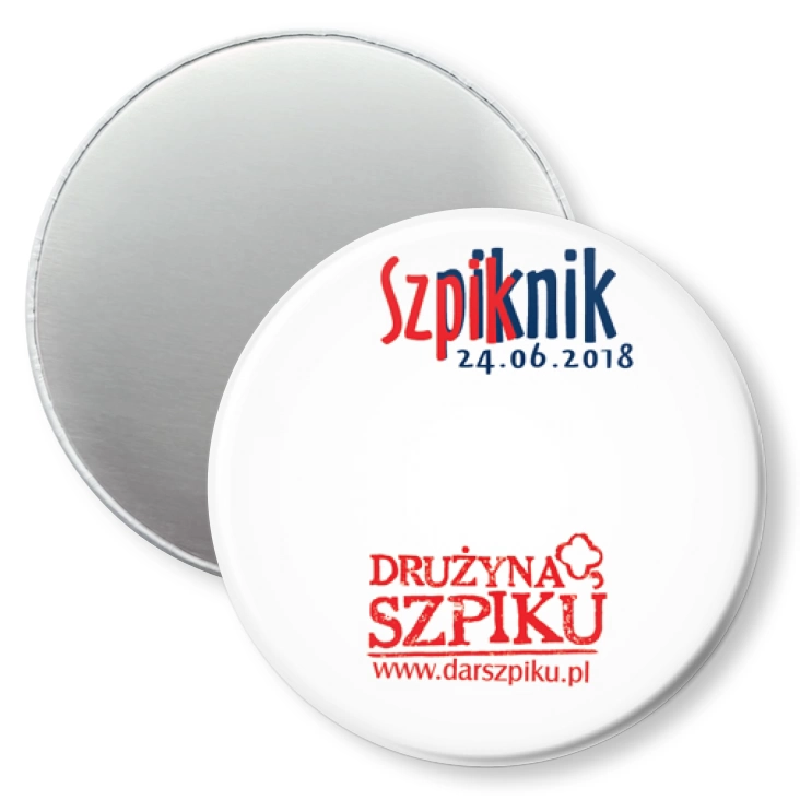 przypinka magnes Szpiknik 2018