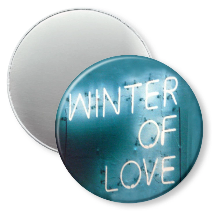 przypinka magnes Winter of Love