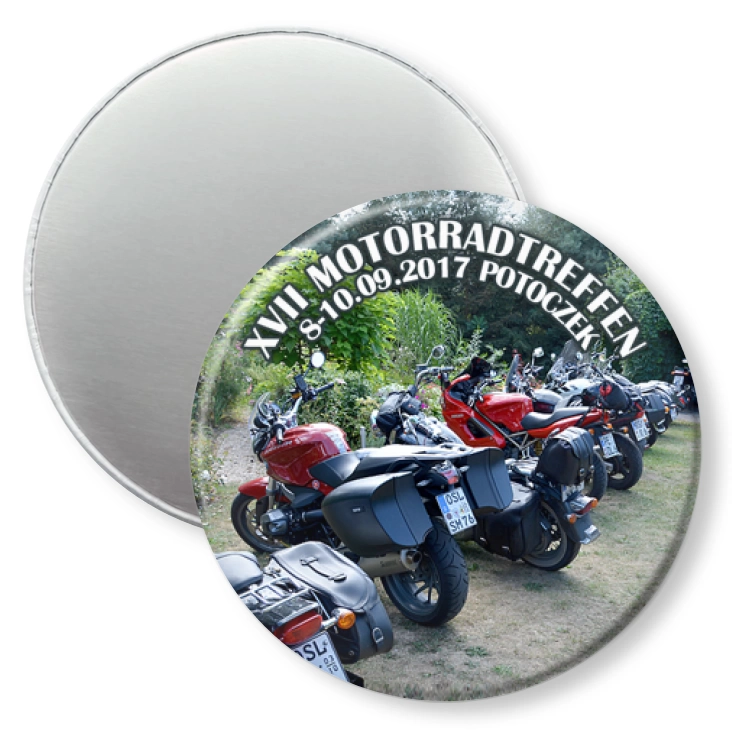 przypinka magnes XVII MOTORRADTREFFEN