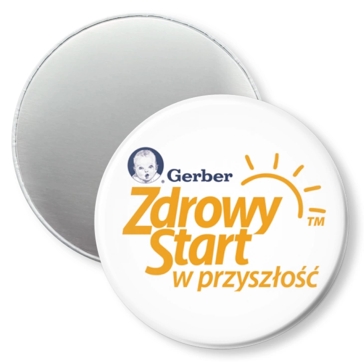 przypinka magnes Zdrowy start