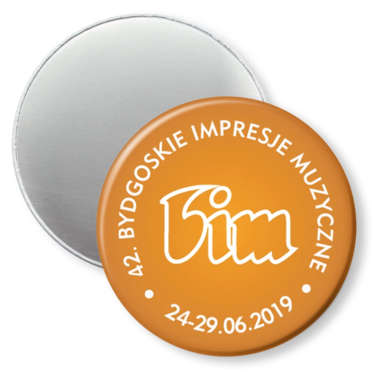 przypinka magnes 42. Bydgoskie Impresje Muzyczne