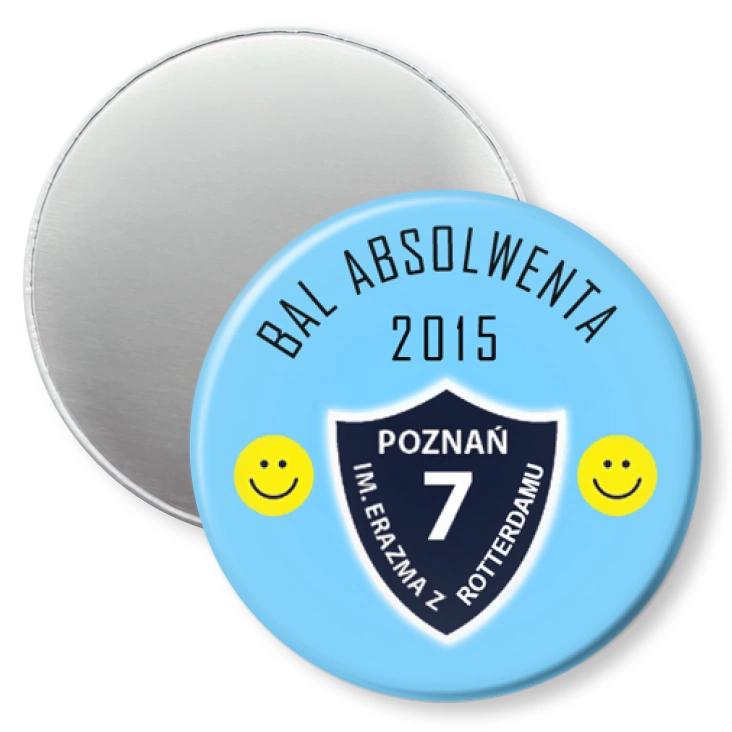 przypinka magnes Bal Absolwenta 2015