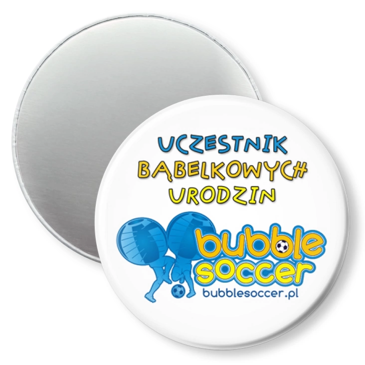 przypinka magnes bubble soccer