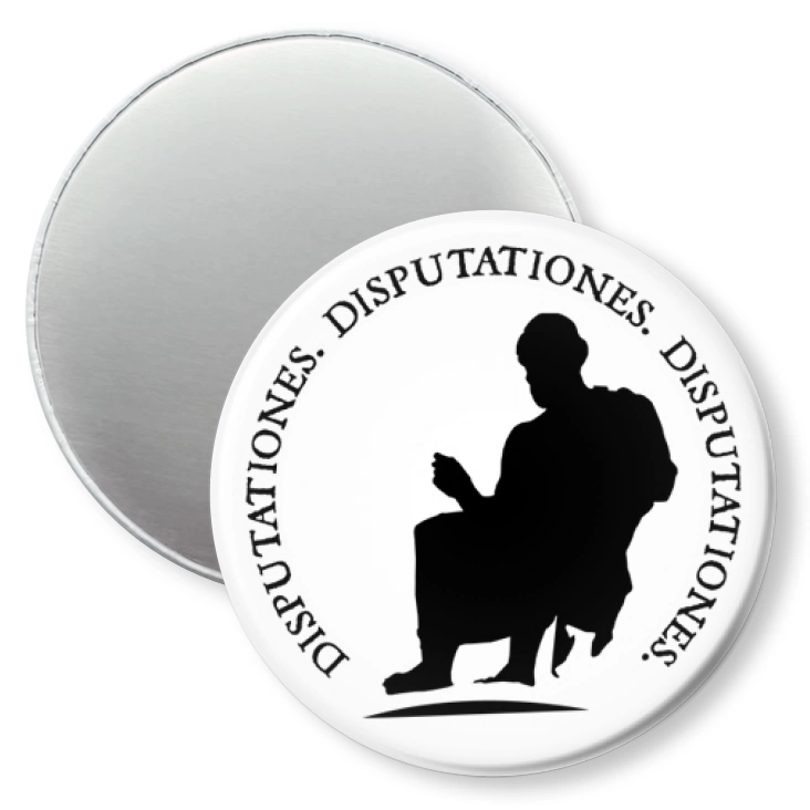 przypinka magnes Disputationes