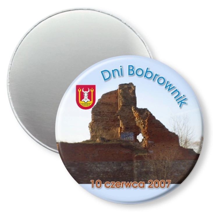 przypinka magnes Dni Bobrownik