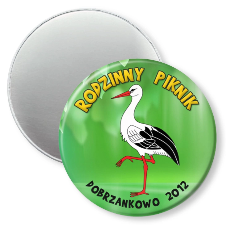 przypinka magnes Dobrzankowo 2012