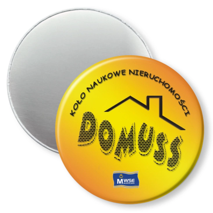 przypinka magnes Domuss