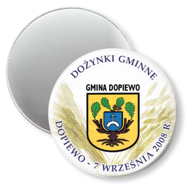 przypinka magnes Dożynki Dopiewo