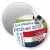 Przypinka magnes Gra Miejska - Poznań 2012 - Chorwacja