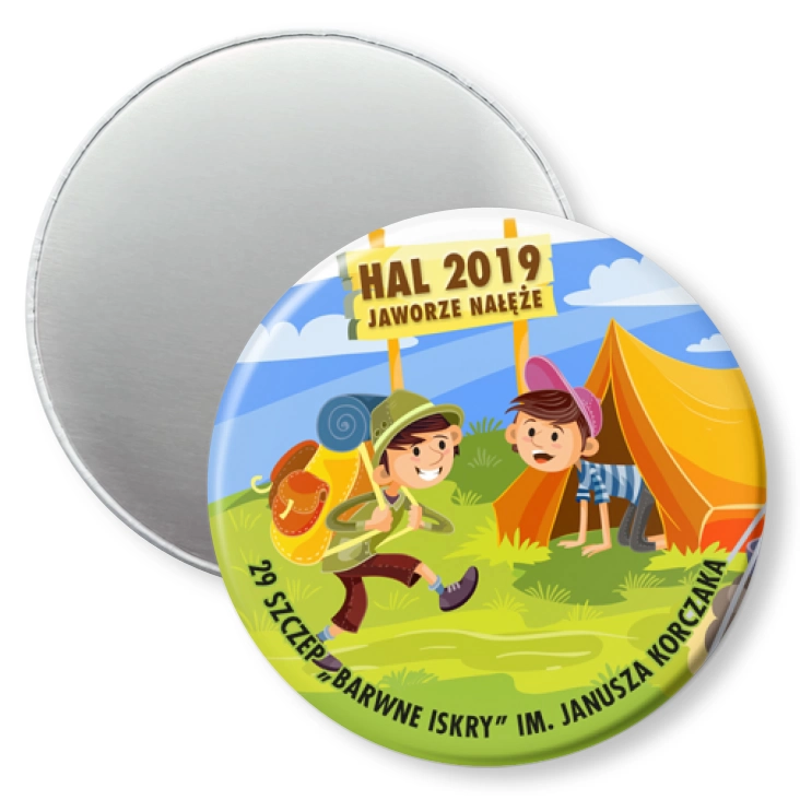 przypinka magnes Hal 2019