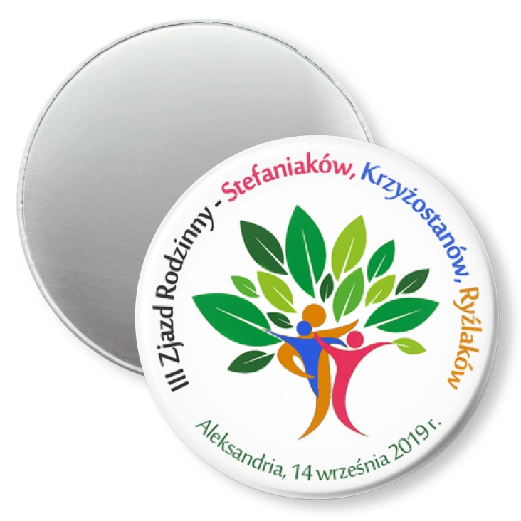 przypinka magnes III Zjazd Rodzinny