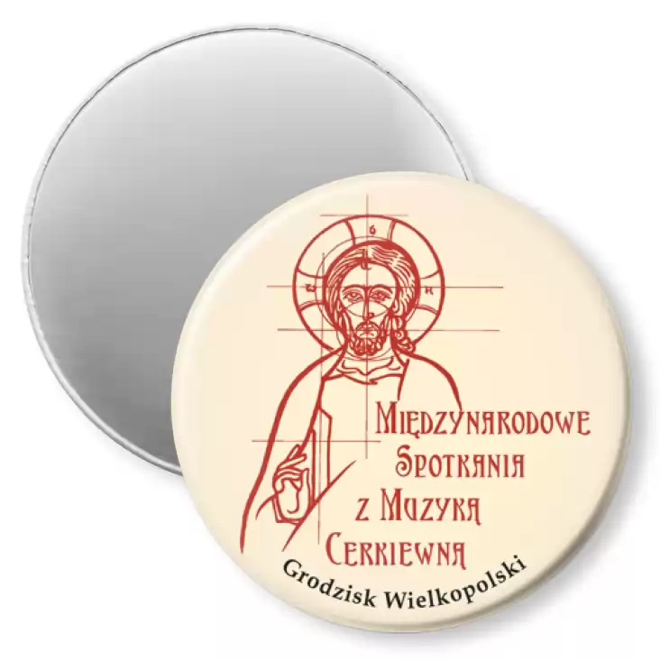 przypinka magnes IV Międzynarodowe Spotkania z Muzyką Cerkiewną