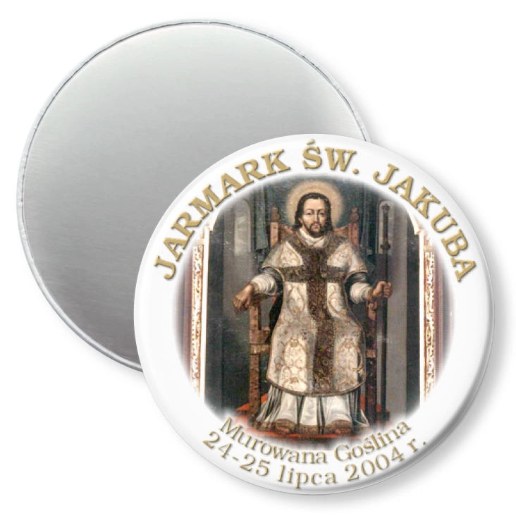 przypinka magnes Jarmark św. Jakuba