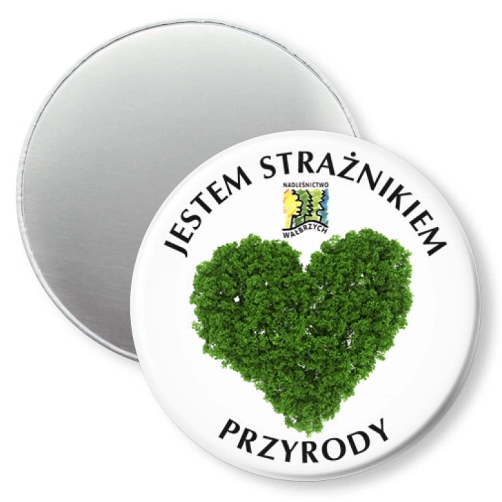 przypinka magnes Jestem Strażnikiem Przyrody