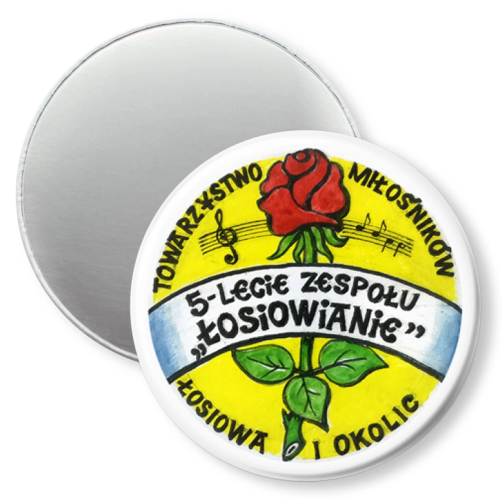 przypinka magnes Łosiowianie