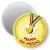 Przypinka magnes Mama na medal